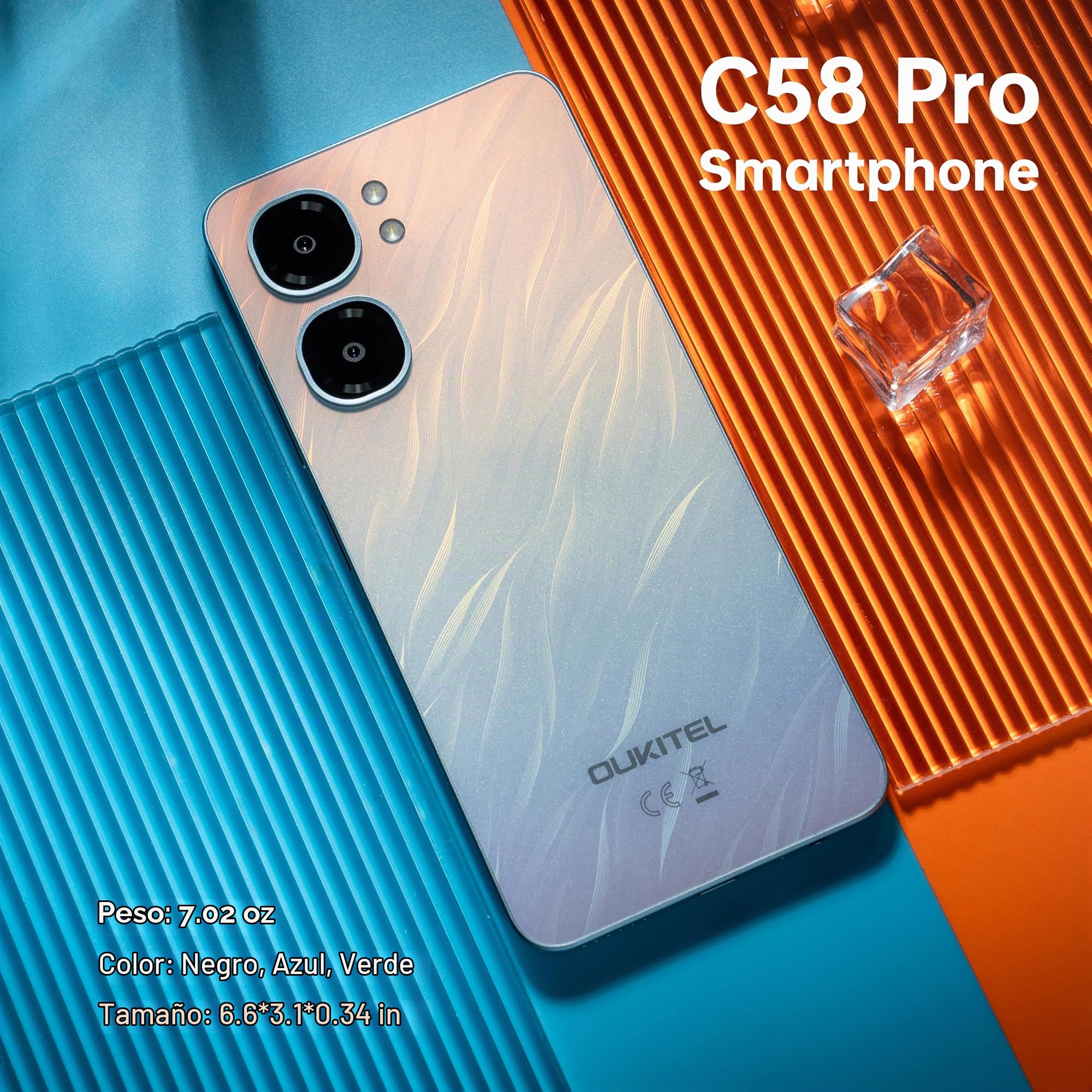 Amazon.com: OUKITEL Teléfono celular desbloqueado C58 Pro