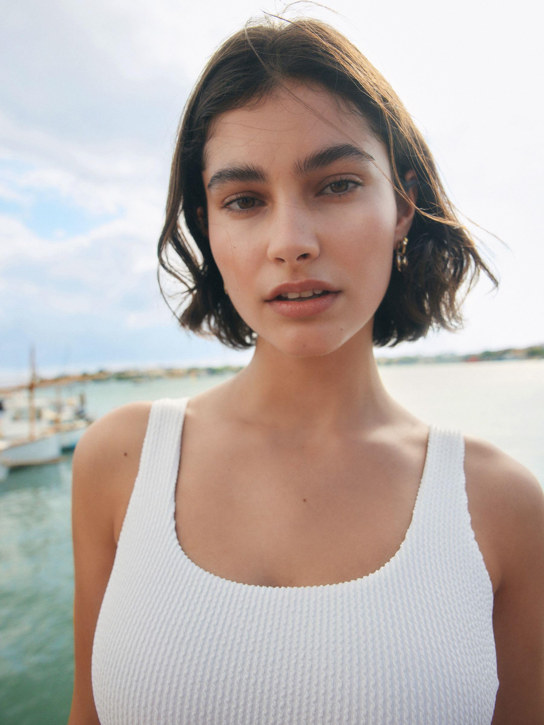 NEXT Femme Maillot de Bain Gainant avec nœud dans Le Dos