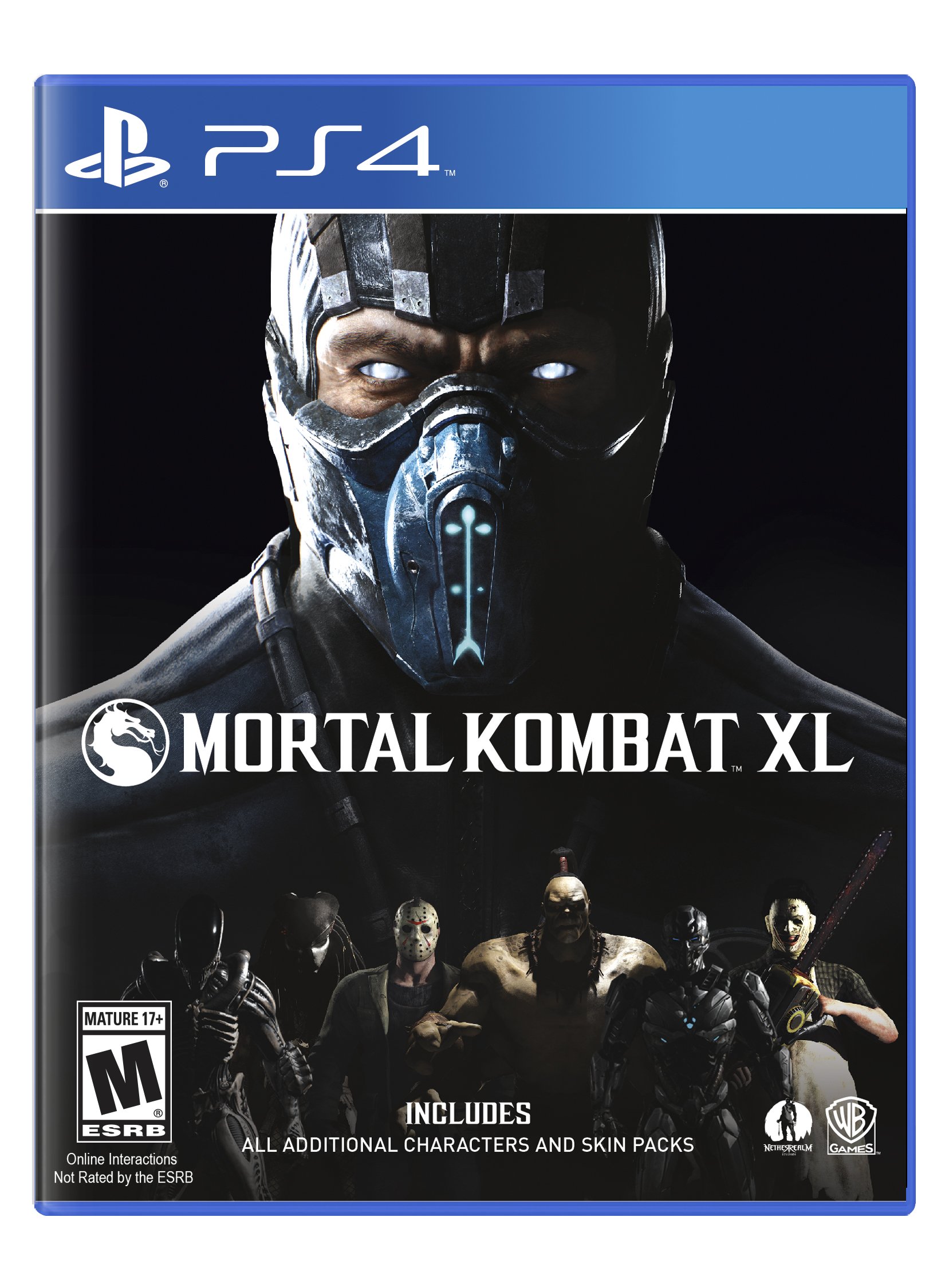 PlayStation4 - MK Mortal Kombat XL PlayStation 4 - XL Edition: playstation_4