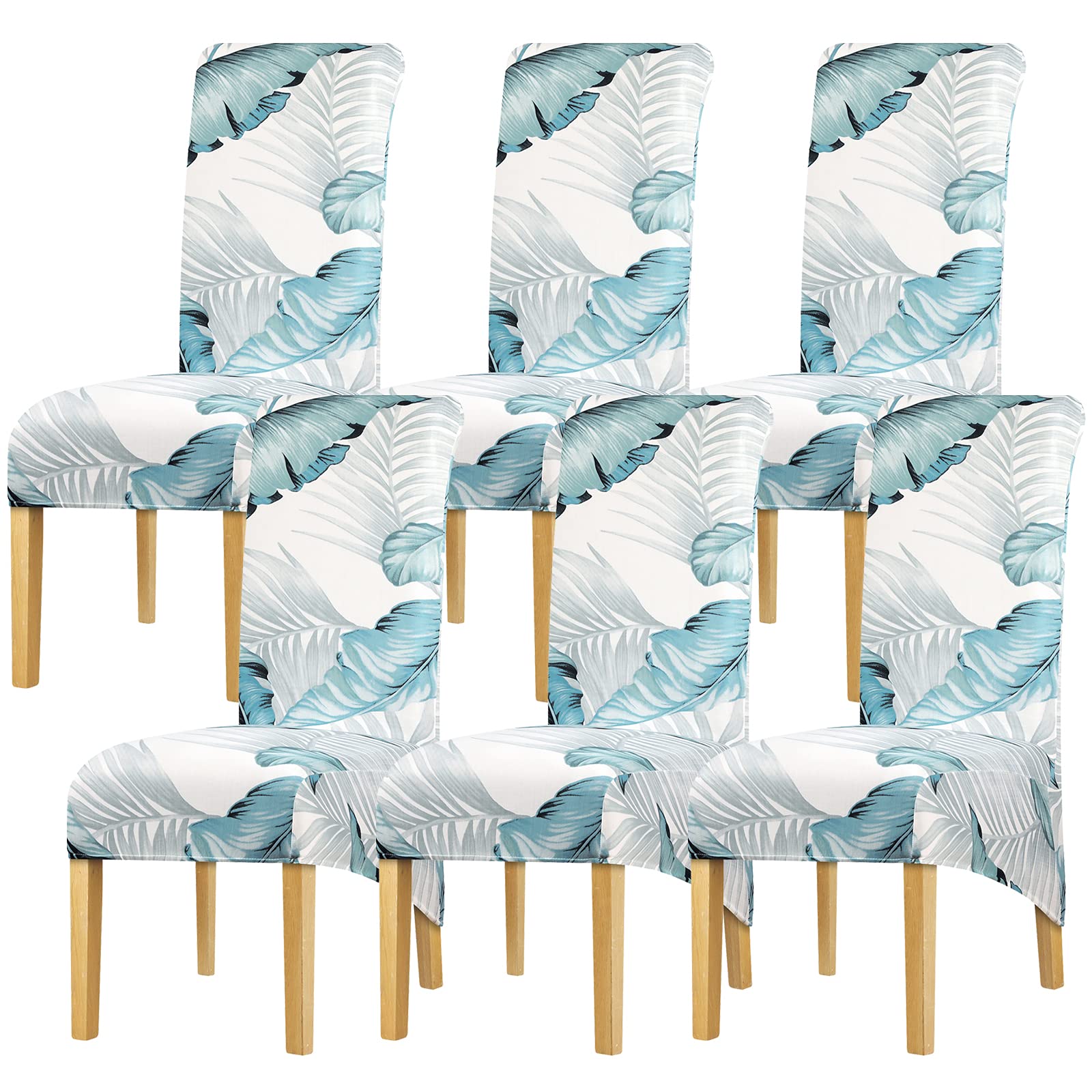 Funda elástica para silla de comedor, hotel, paquete de 1, 2, 4, 6 unidades., Color: 332, Pack de 6