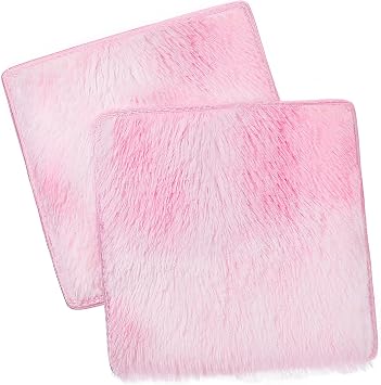2Pcs Tie-dye Pink Locker Accessories Rug for Middle High School Girls, 12