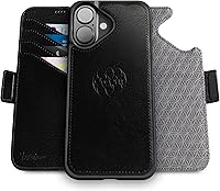 Vista 93 de Dreem Fibonacci - Funda tipo cartera para iPhone 14 Plus Funda desmontable de piel vegana 2 en 1 con soporte integrado, soporte para tarjetas