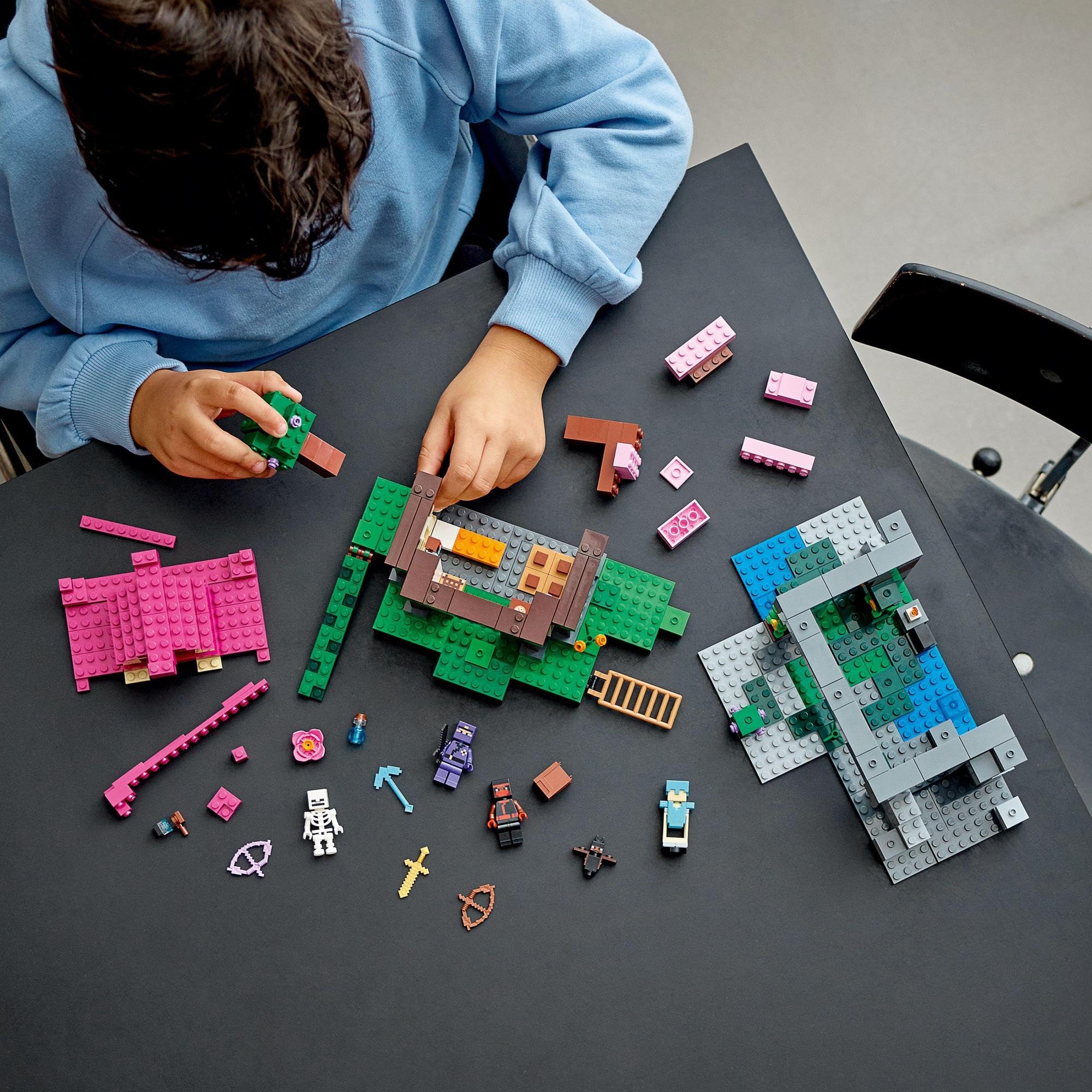 Amazon.co.jp: レゴ(LEGO) マインクラフト 訓練場 21183 おもちゃ
