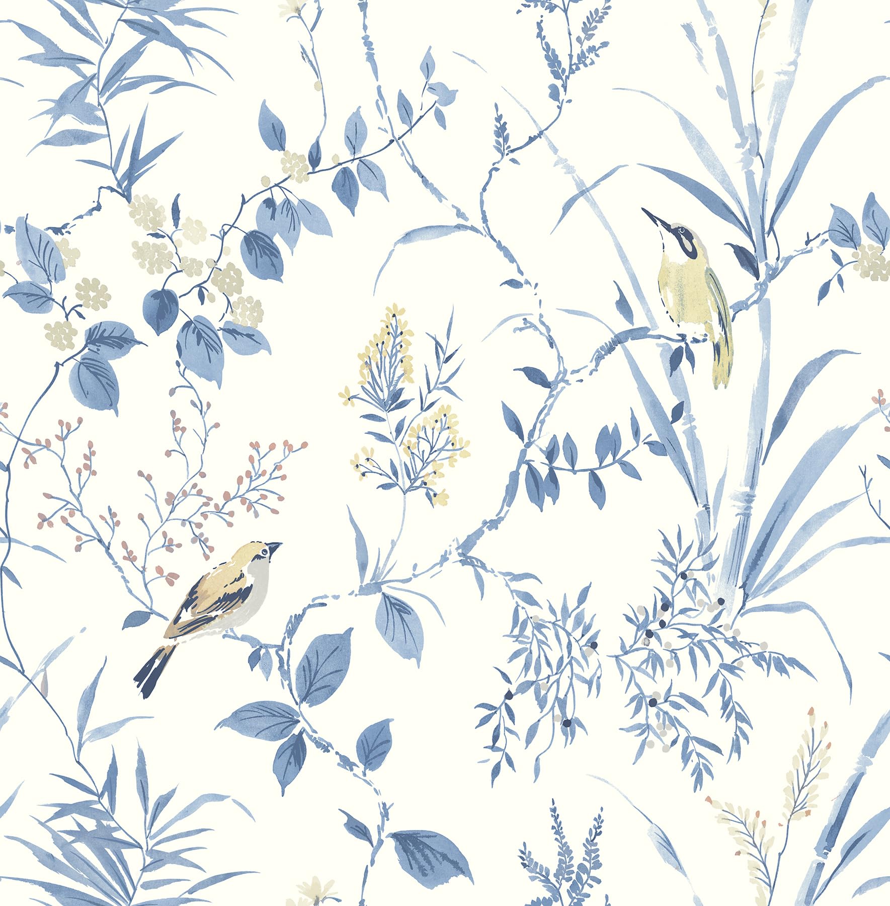 NuWallpaper NUWALL 2022 (SW) Songbird Blue