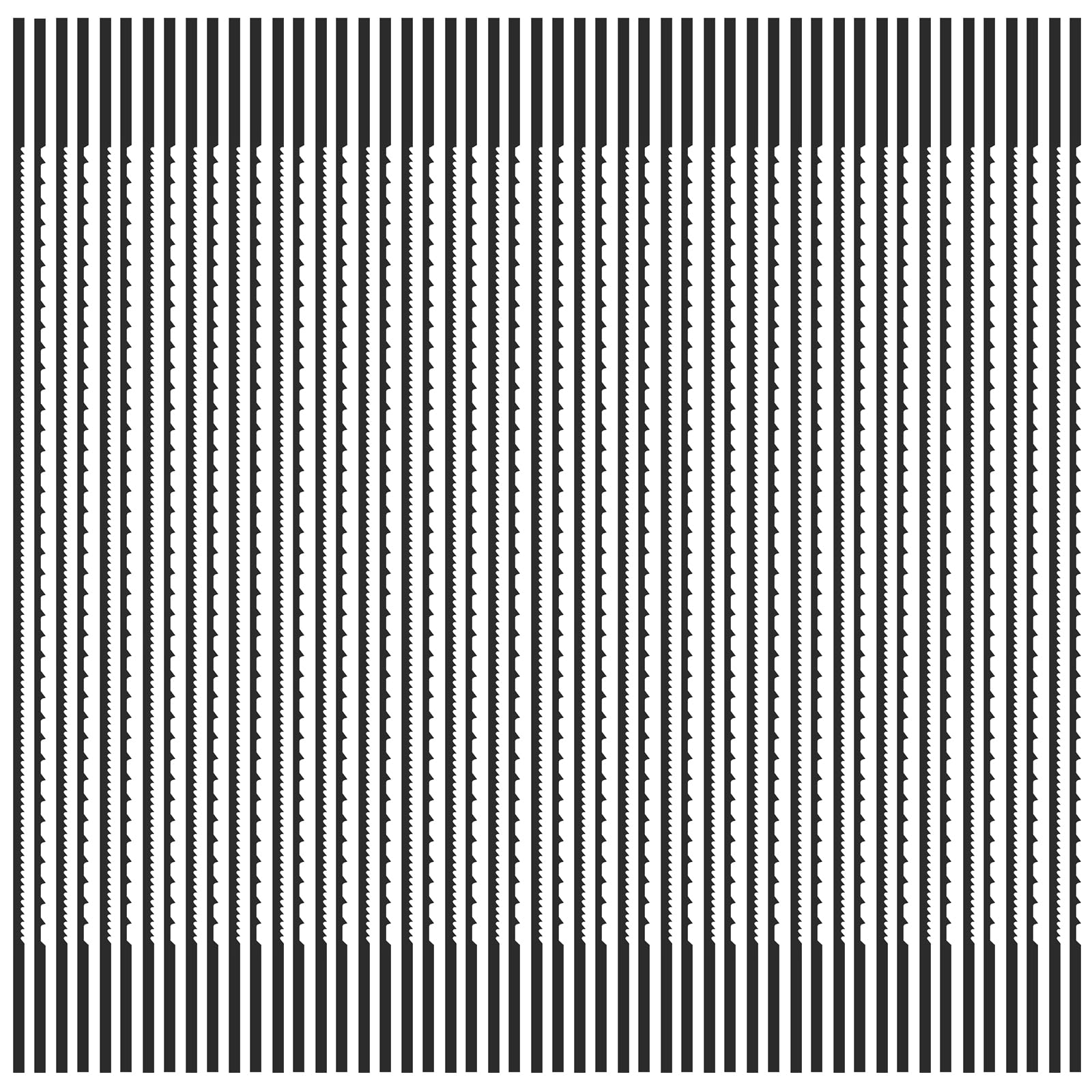 50 Pack Scroll Saw Blades 5 Inch Pinless High Carbon Steel Plain End Scroll Saw Blade Set 10 TPI 28 TPI for Wood Plastic Metal Cutting