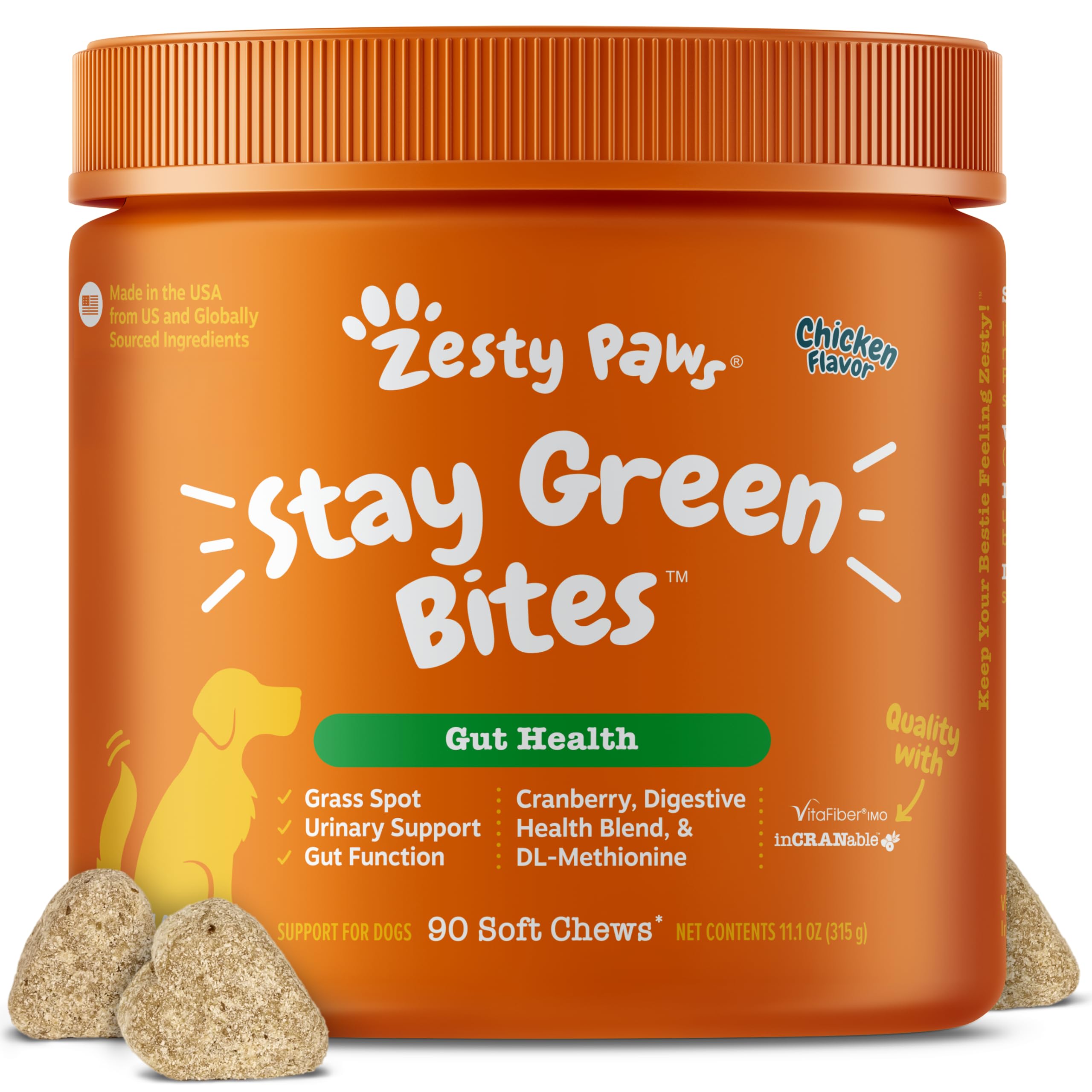 Zesty Paws Stay Green Bites