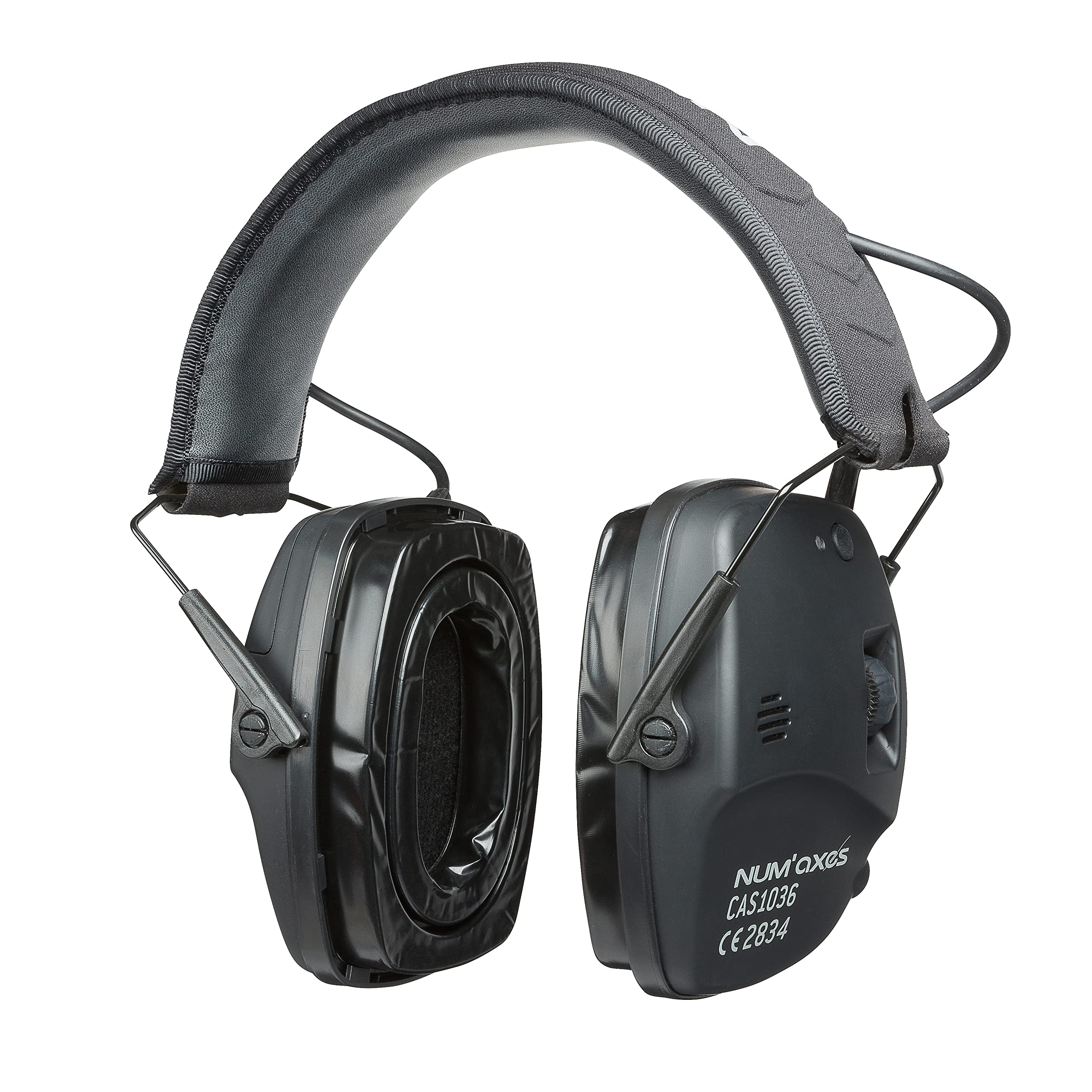 NUM'AXES Collection Outdoor - Casques antibruit Casque antibruit électronique Bluetooth CAS1036 - Noir