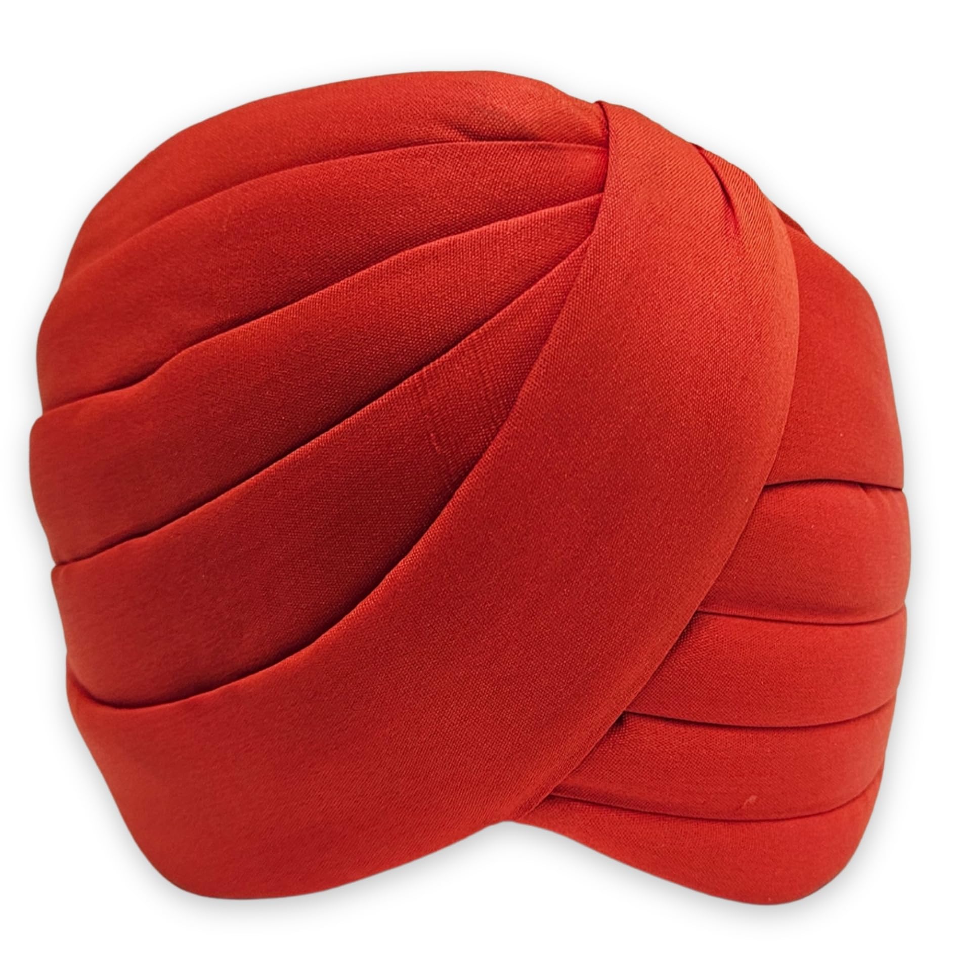 Kaku Fancy Dresses Sardar Ji Turban for Kids Traditional Sikh Headwear for Fancy Dress, Cultural Events & Role Play Costume - Red-image-32