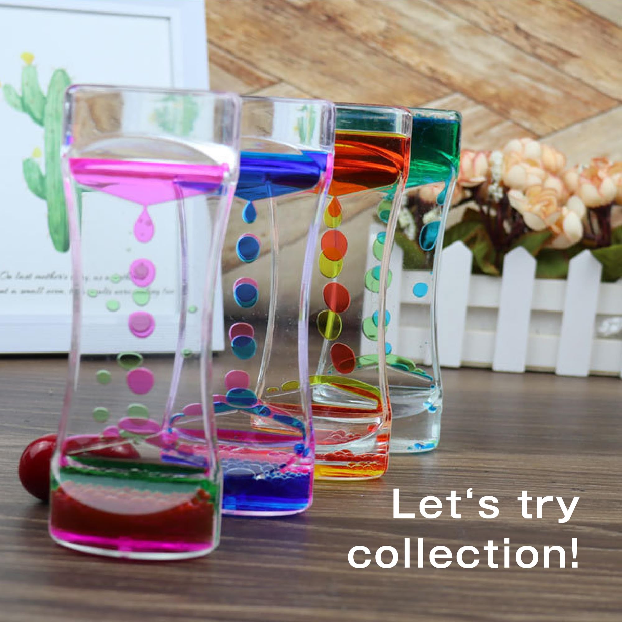 Amazon.co.jp: 7 Life オイルタイマー 1個 ドロップタイプ 水時計 癒し