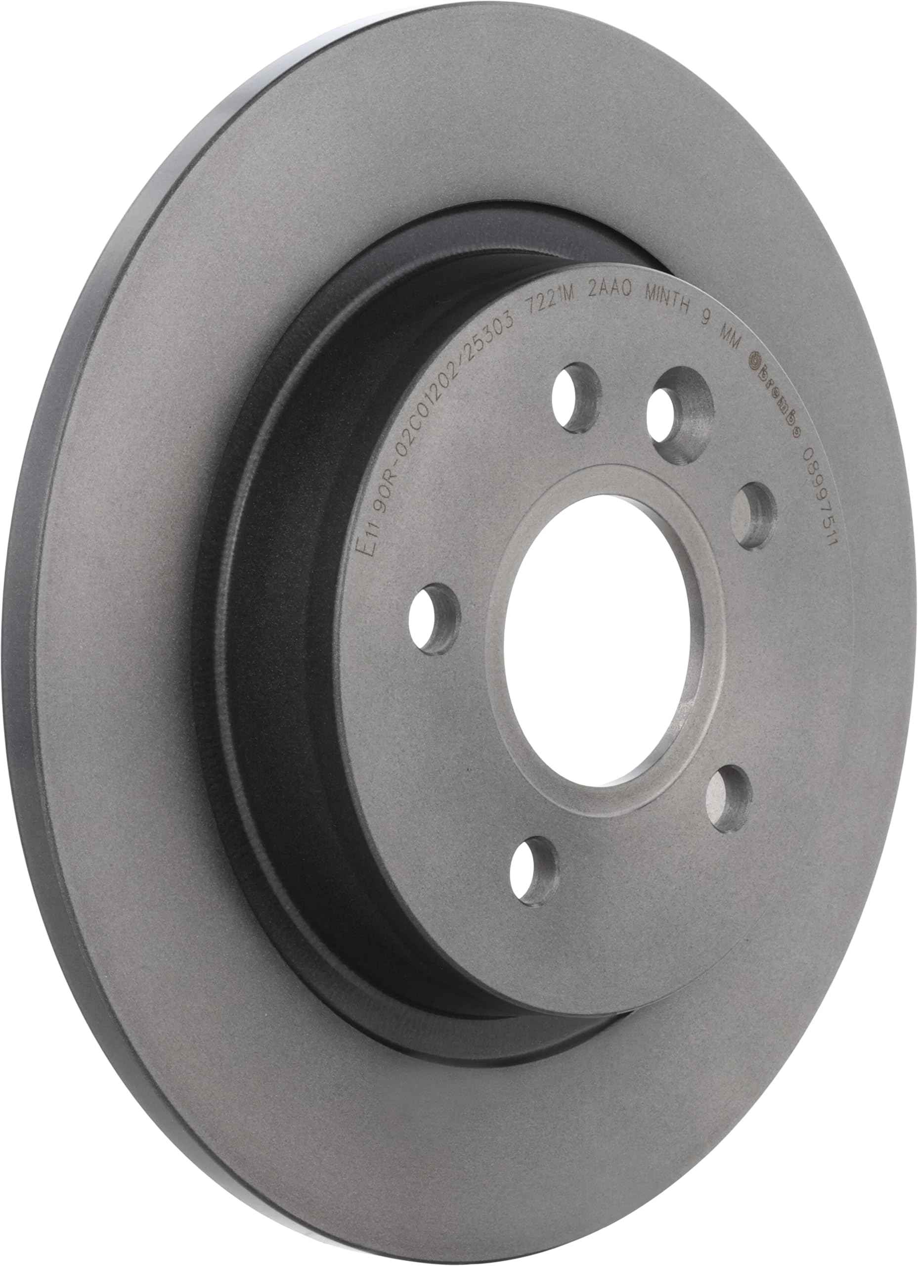Brembo 08.9975.11 - Disco Freno con Verniciatura UV (Set di 2) - Posteriore