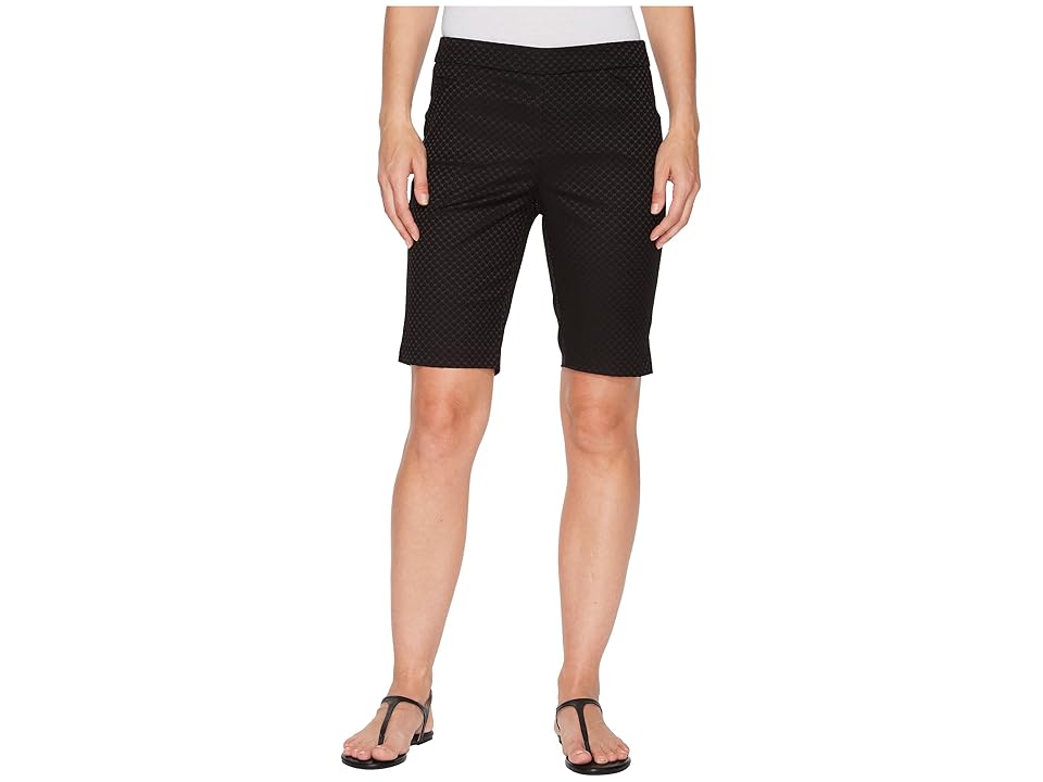 

Tribal Jacquard 10 Pull-On Shorts (Black) Women's Shorts