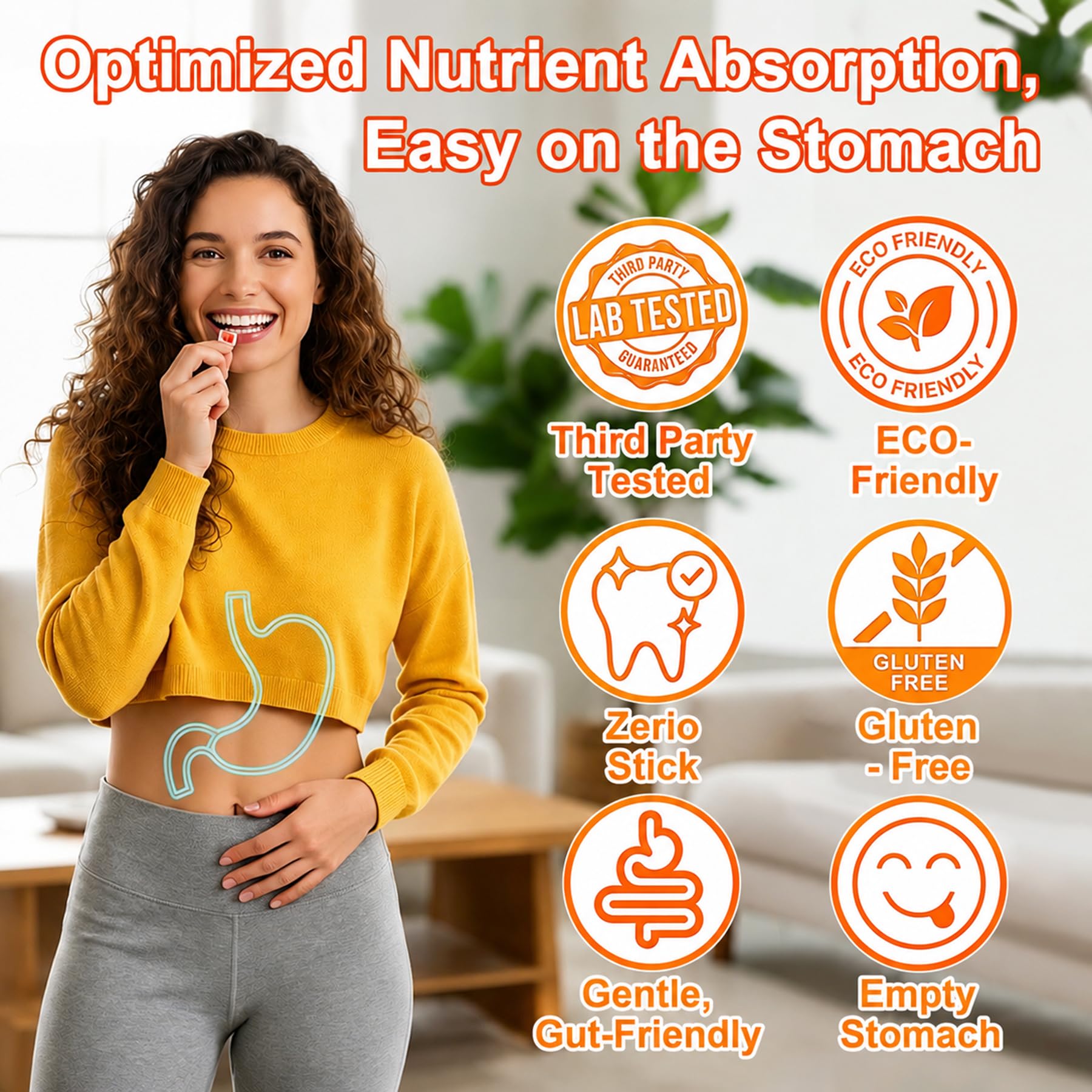 Zinc Picolinate Gummies Copper Bisglycinate Supplements for Women Men, 60Ct — Amazon image 5