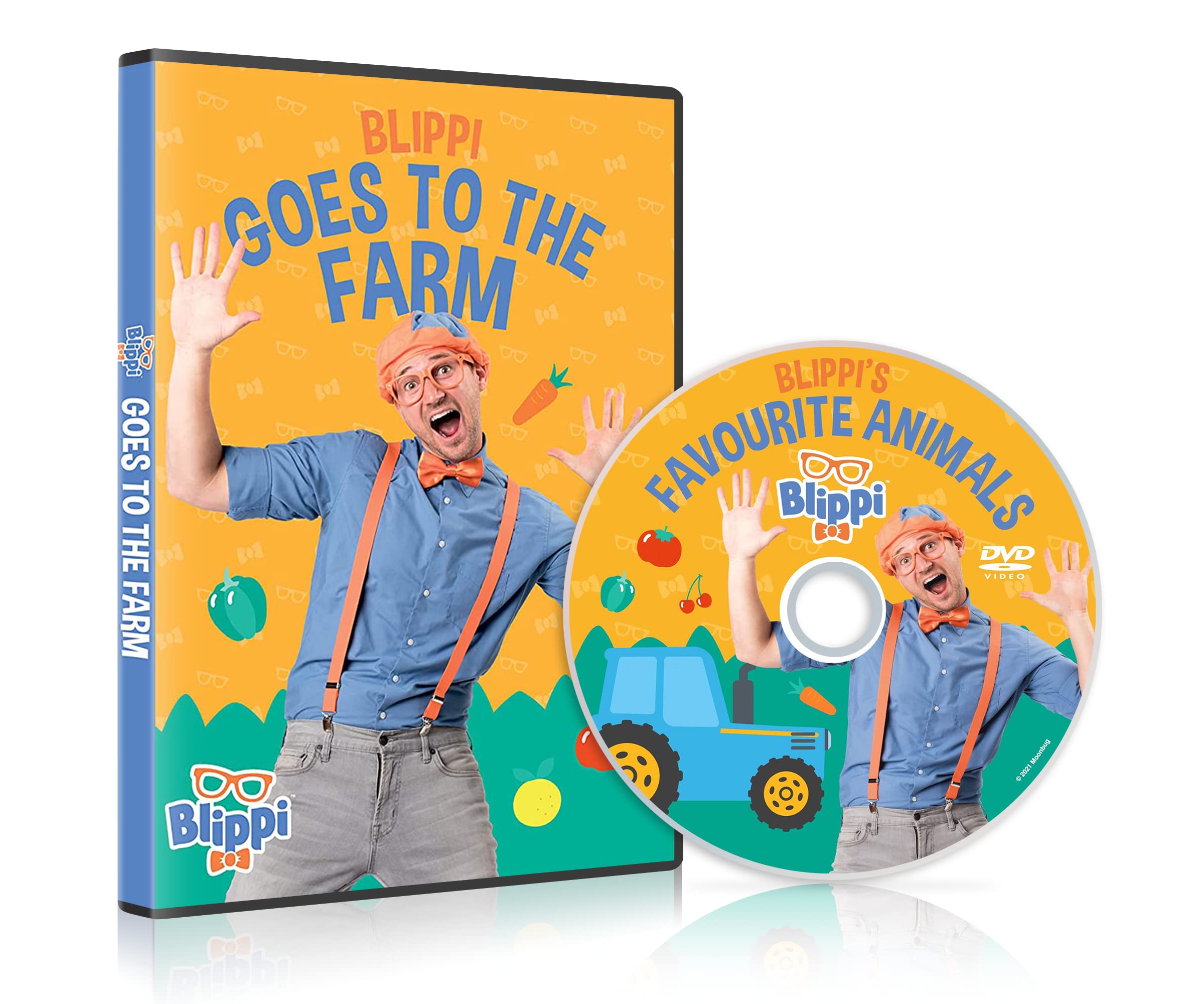 BLIPPI ブリッピー DVD 6枚セット ブリッピー Blippi DVD ビデオ 動画 アメリカ 日本 大人気 幼児