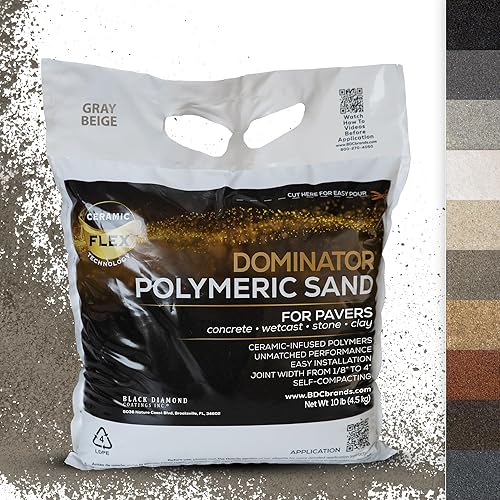 DOMINATOR - Arena polimérica con revolucionaria tecnología flexible de cerámica, para estabilizar juntashuecos de baldosa, de 0,3 hasta 10 cm,