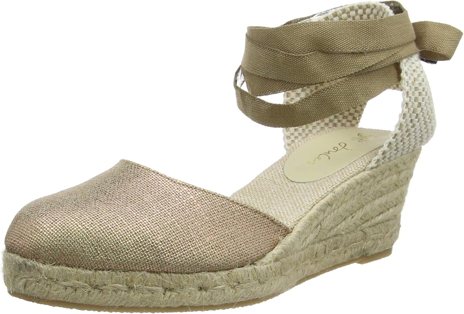 Sandale soirée dorée Clearance