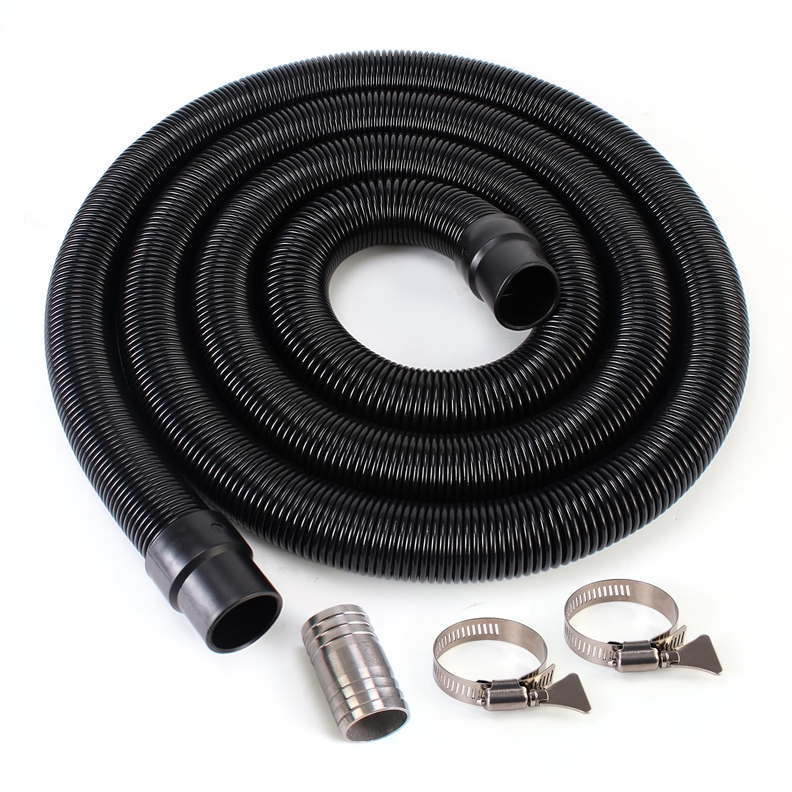 Extended 28-FT 97521rv sewer hose kit - Perfect Match for Thetford Sani-Con Turbo 400S/500S/600S/700 Drain Hoses 1-1/2inch