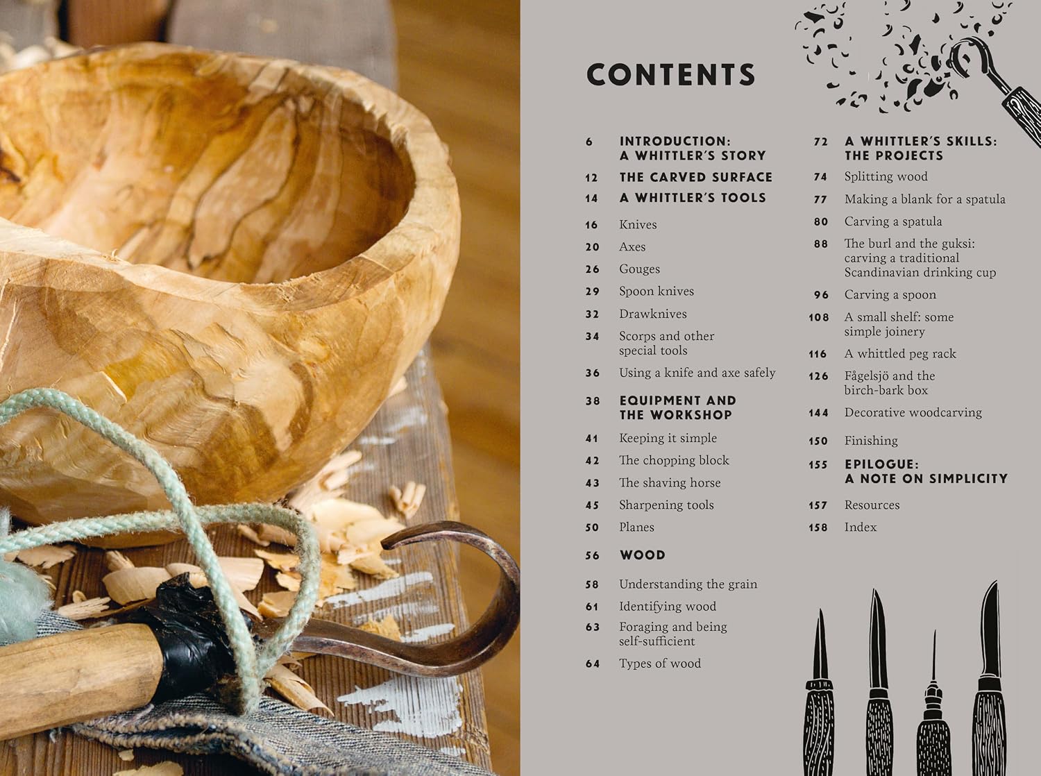 The Art of Whittling: A Woodcarver's Guide to Making Things by Hand (Y)