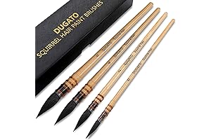 Professional Watercolor Paint Brushes for Meticulous Watercolor Painting