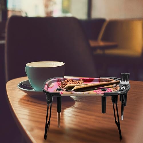 Miniatura 10 de Juego de 6 bandejas y accesorios para rodar azul