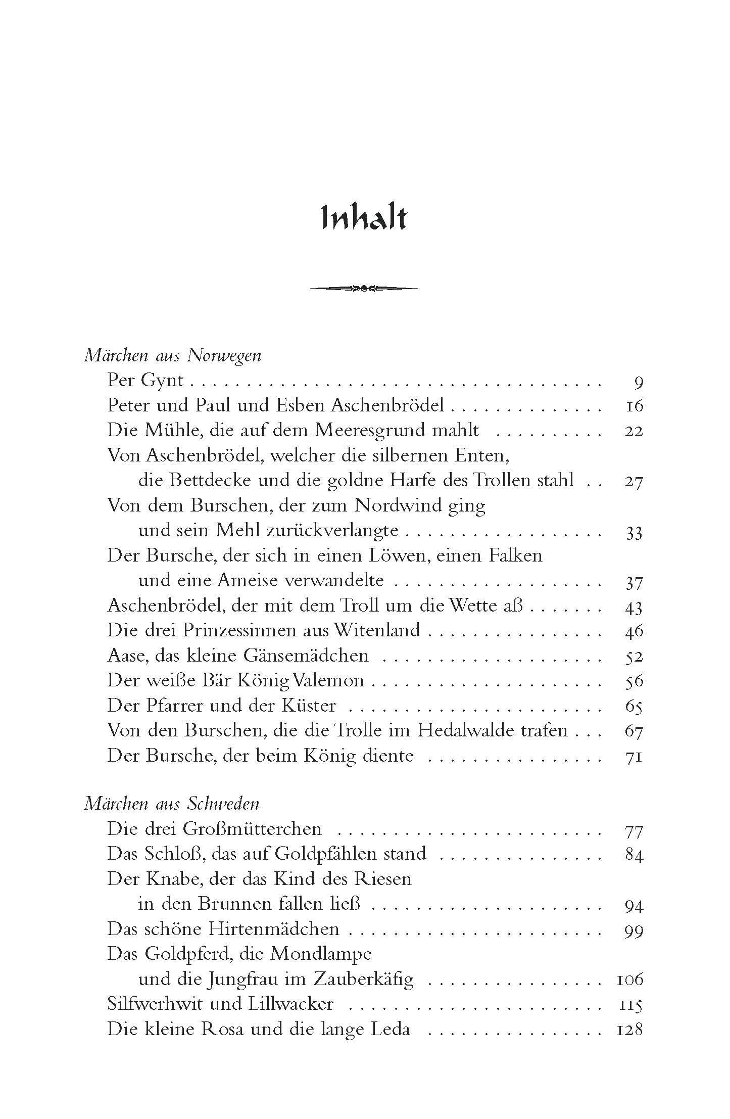 Nordische Märchen und Sagen