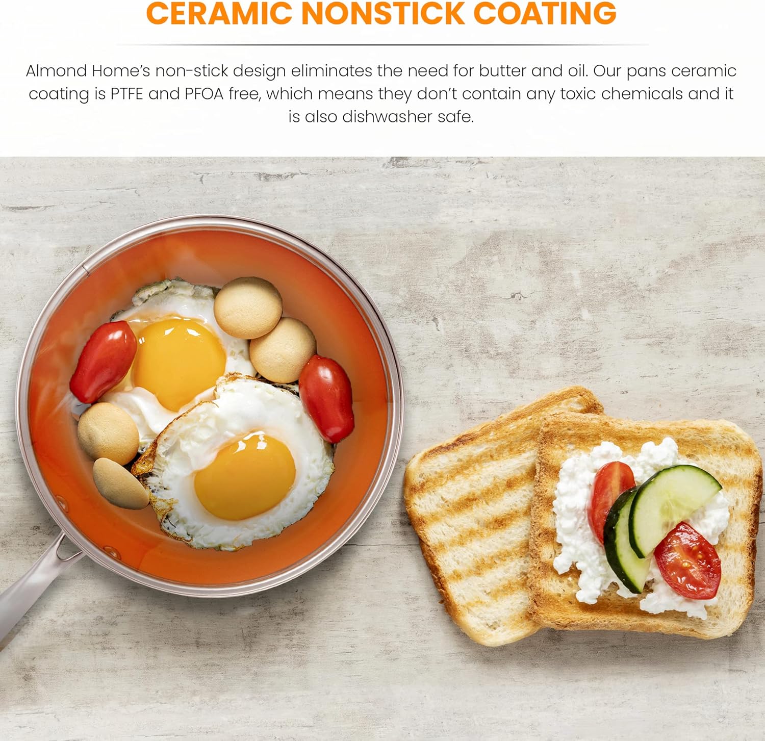Nonstick Fry Pan Makes Cooking Easy