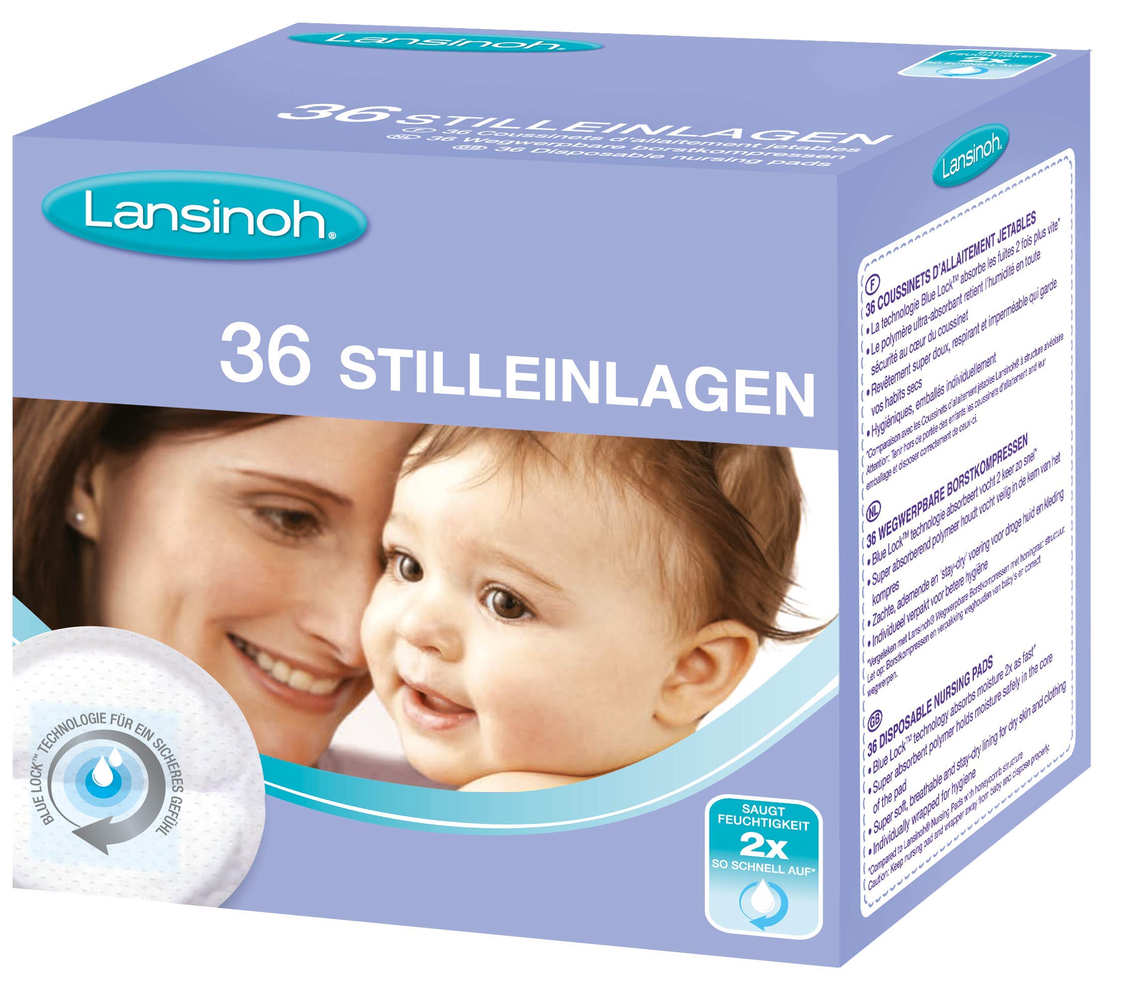 Lansinoh 44260 Stilleinlagen, 36 Stück