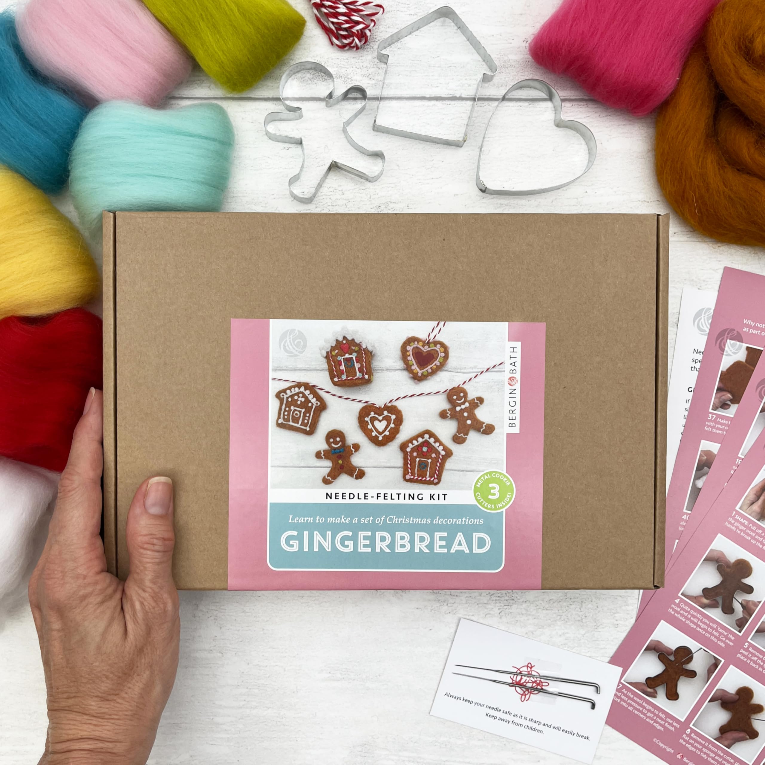 Bergin & Bath Needle Felting kit - Image 3