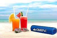 Vista 6 de Toalla Chill Pal Ultimate con malla de enfriamiento 12 x 40 pulgadas extra larga