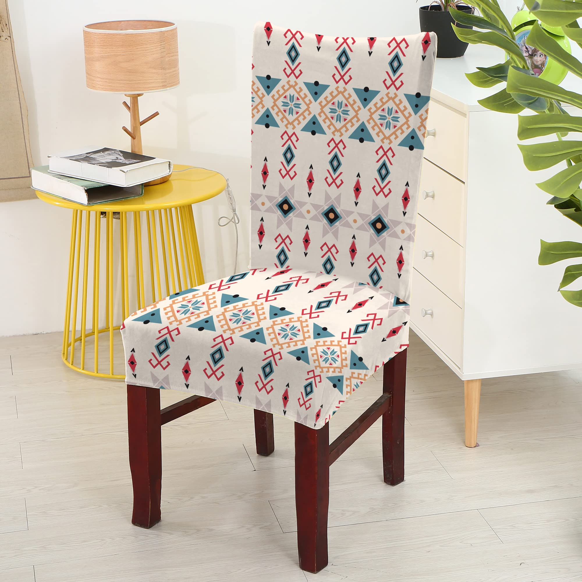 Floral Dining Chair Covers - Protect & Decorate -13