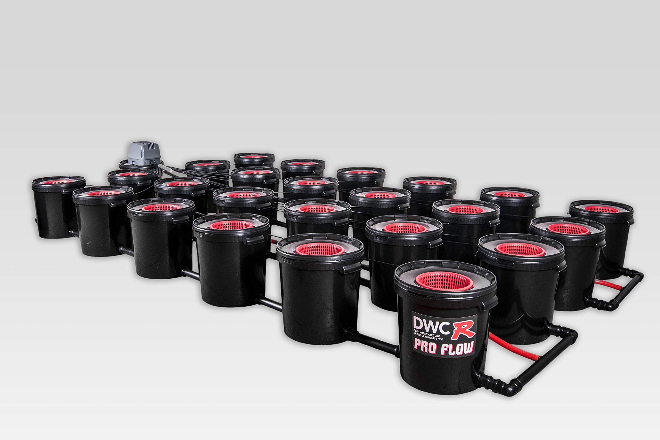 24 Pot RDWC PRO FLOW Hydroponic Deep Water Culture System