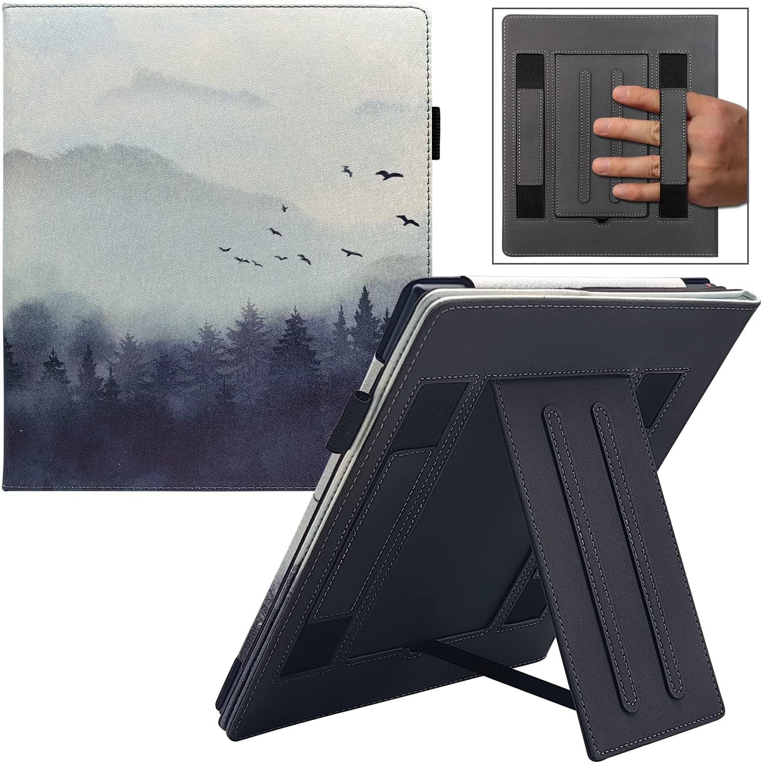 Double Stand Case for 10.2 Kindle Scribe with Auto Sleep/Wake