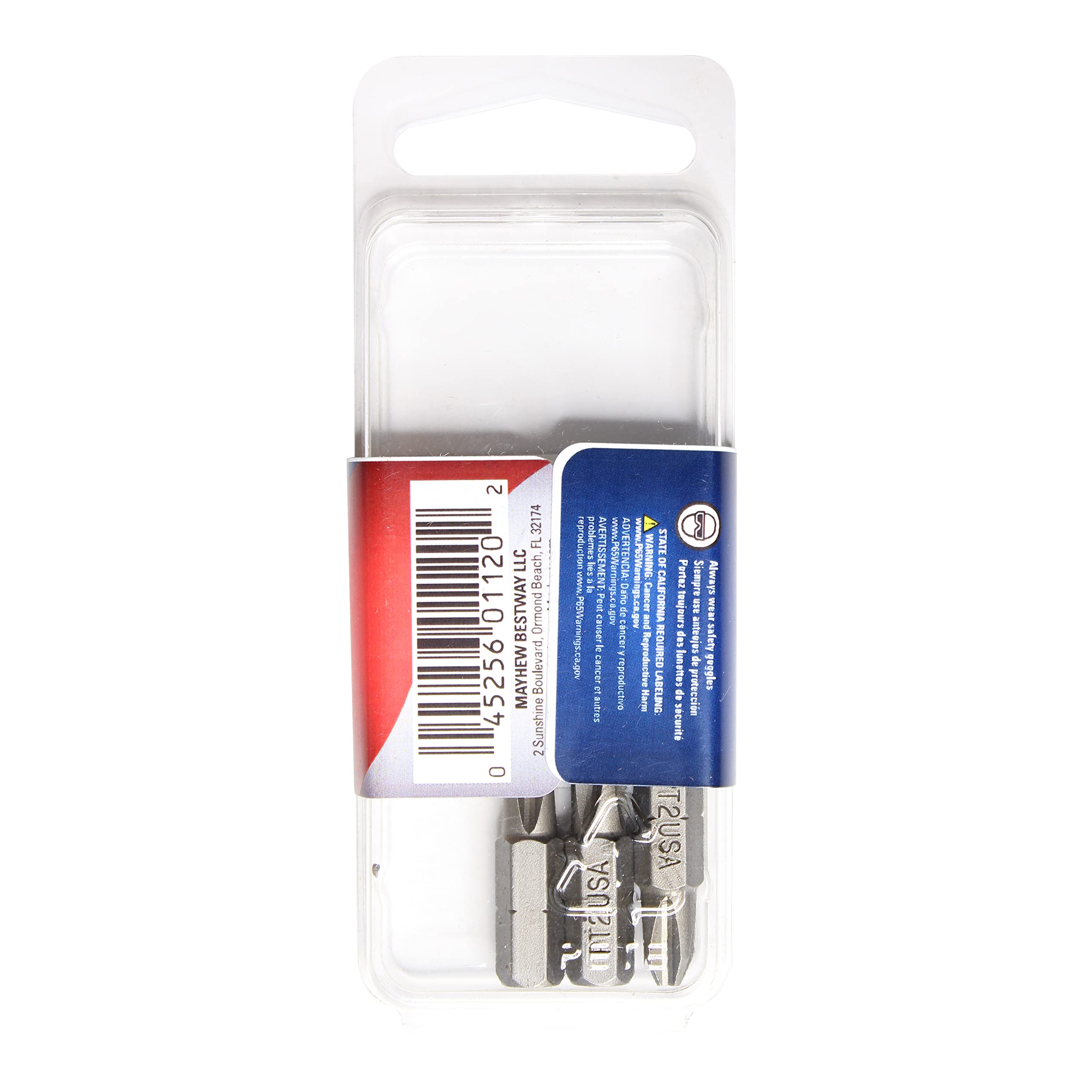 Amazon | No.2 x 1インチ フィリップスピンヘッドインサート