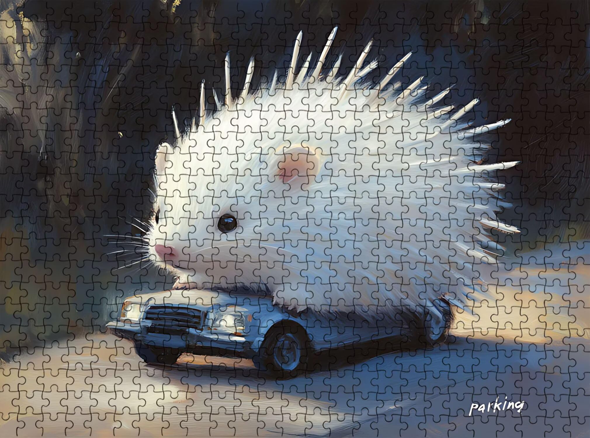 Puzzle 1500 Teile, Holzpuzzle Erwachsene [AAA], Impossible Game 87 x 57 cm, Kniffliges Denksport Spiel für Männer Frauen, Familienspiel, DIY Home Dekor,Geschenk für Geburtstag, Tier Niedlich f0-154