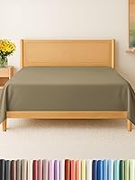 Vista 59 de Sábana encimera de bolsillo profundo, más suave que el algodón egipcio, 1 sábana encimera para colchón tamaño King