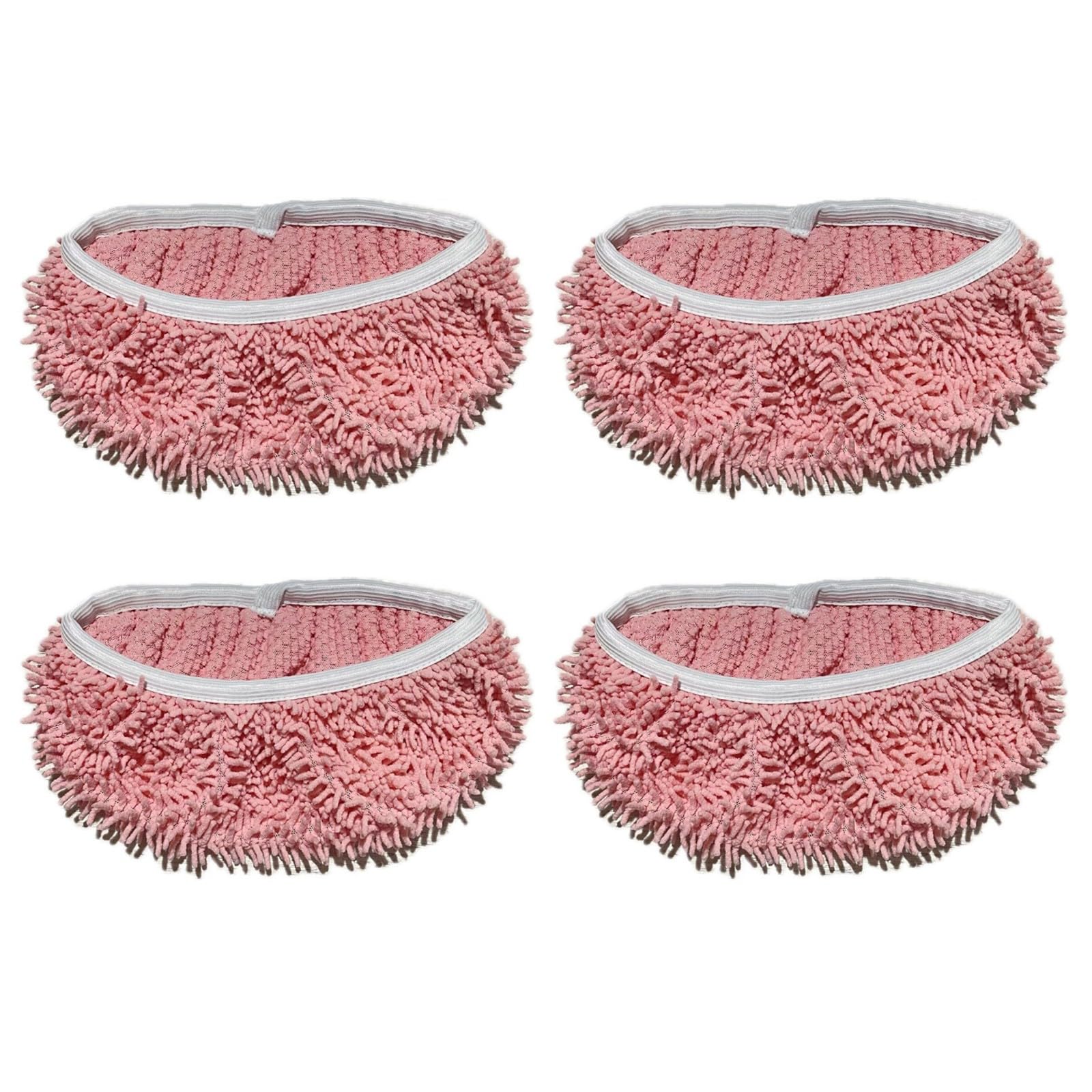 Xjdzineq MultiSurface Plush Mop Replacement Pad 4PCS Highly Absorbent and Recyclable Refill for Household Cleaning Mops Absorbent Refill