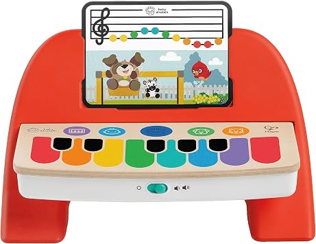 Hape Piano d'Éveil Musical Magic Touch en Bois Connecté