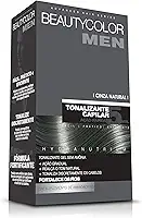 Tonalizante Gel sem Amônia Kit Men Cinza Natural, Beautycolor Men