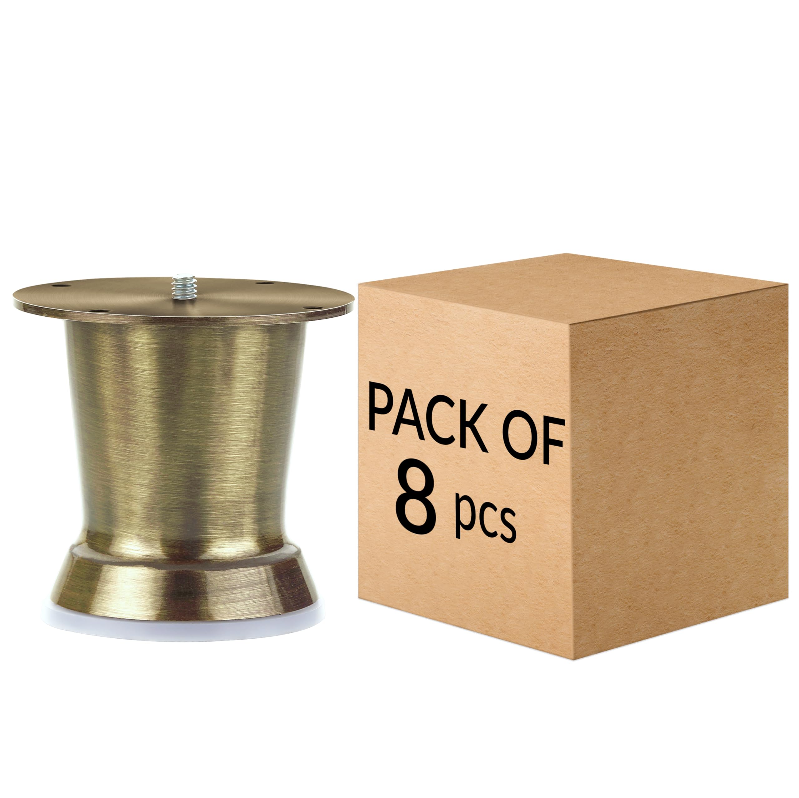 See full amazon price history chart for Plantex Heavy Duty Cone Shape 3 Inch Furniture Sofa Legs for Table/Sofa Support Legs/Sofa Furniture Leg/Table Leg/Set of 8 Pcs (Brass Antique) Plantex Heavy Duty Cone Shape 3 Inch Furniture Sofa Legs for Table/Sofa Support Legs/Sofa Furniture Leg/Table Leg/Set of 8 Pcs (Brass Antique) (B0BXDPRNR1) Amazon Price History, Amazon Price Tracker