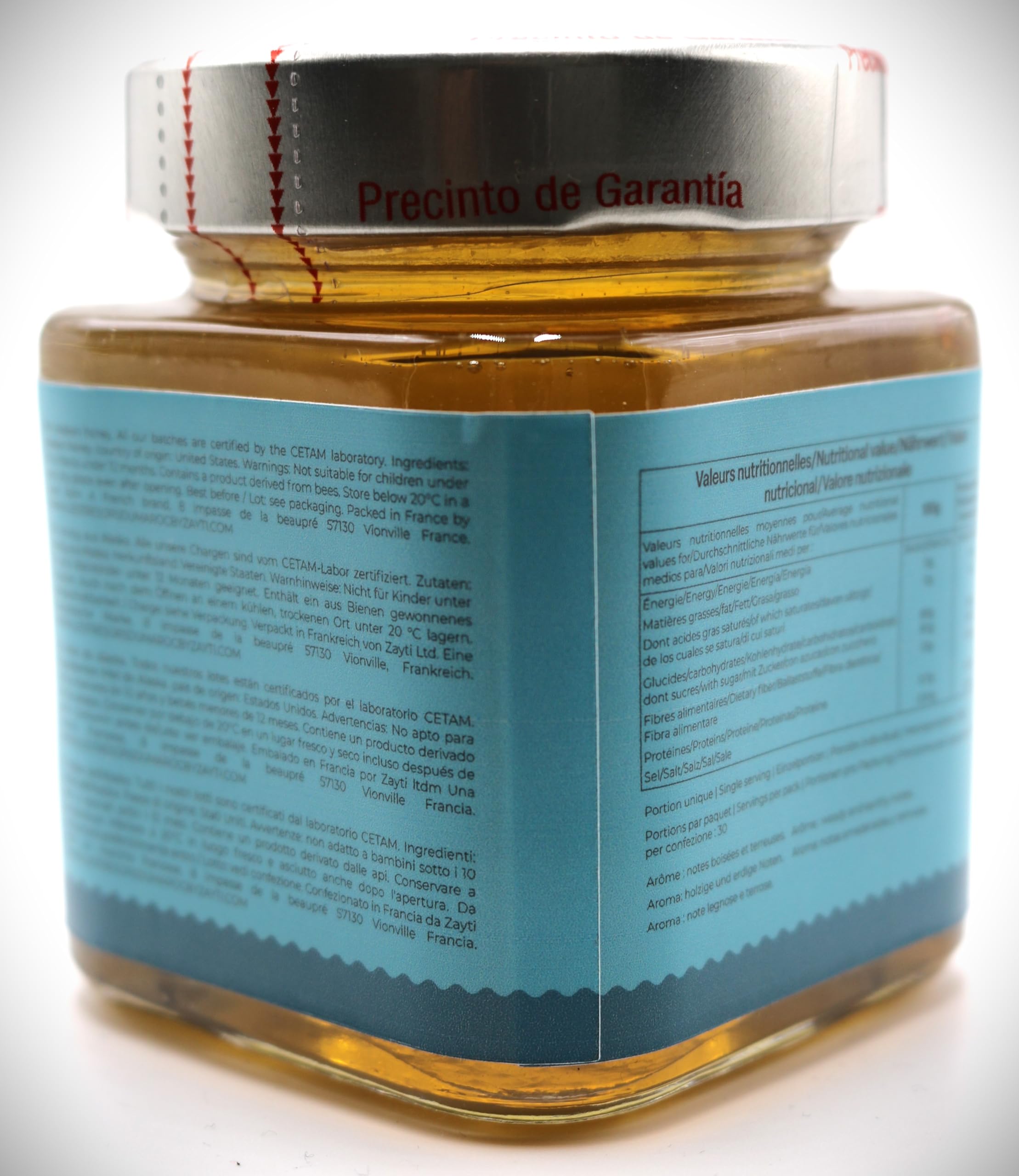 Miel d'Alaska liquide, récolté dans les prairies vierges d'épilobe subalpin, une rareté gustative venue d'Alaska 300g