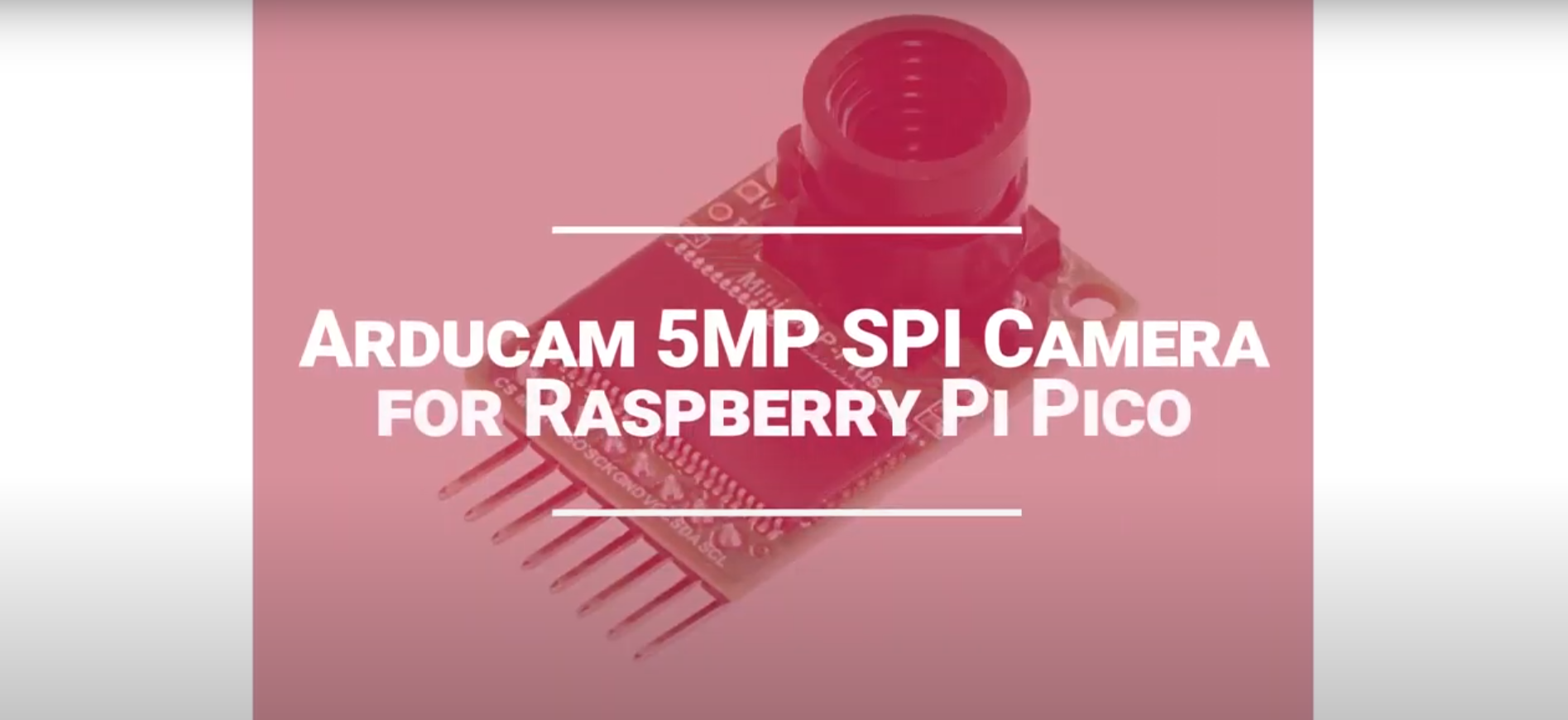 Spi Camera Module Watch Arducam SPI Camera Module for Raspberry Pi Pico ﹙demo﹚ on Amazon Live