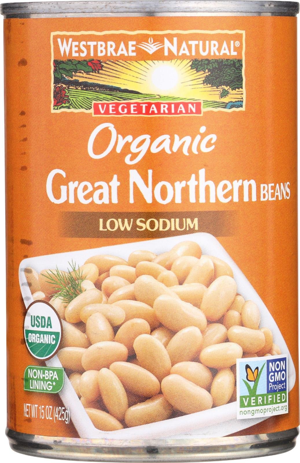 Westbrae Foods Great Northern Beans (12x15 OZ)