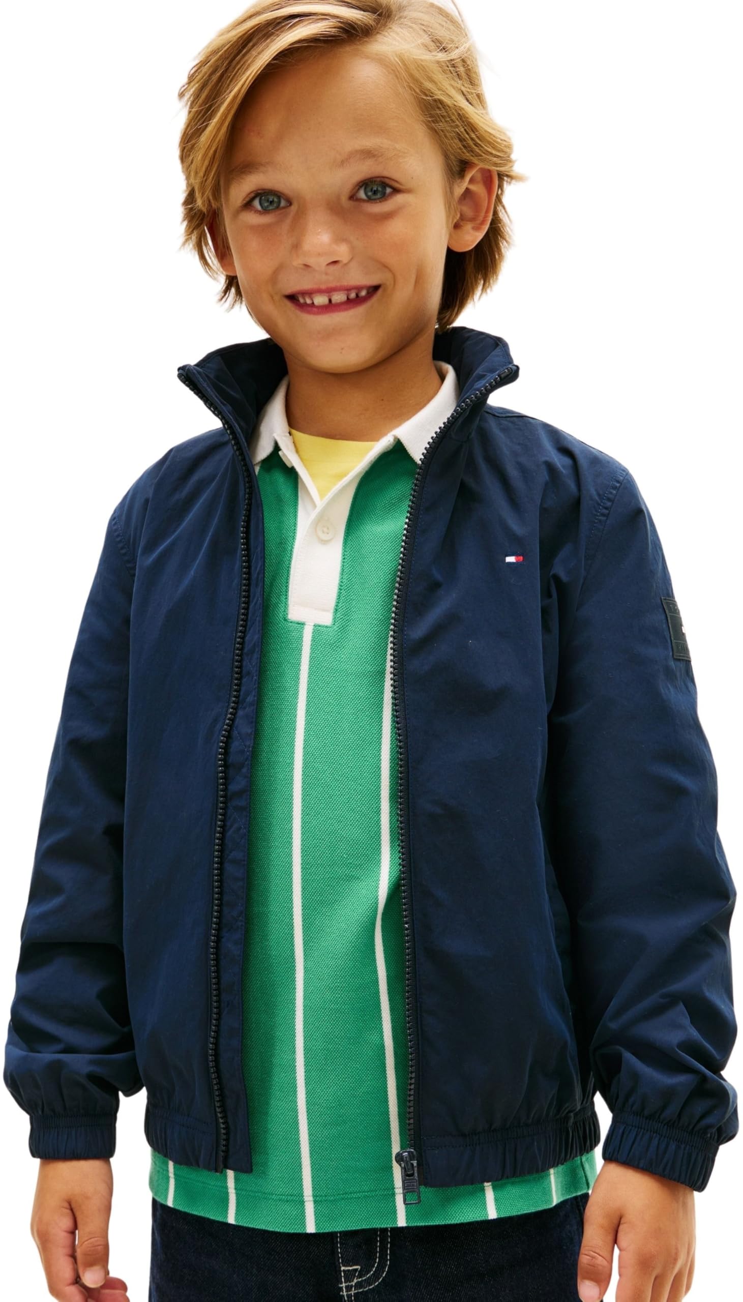 Tommy Hilfiger Navy Kids Essential Jacket In - 10Y