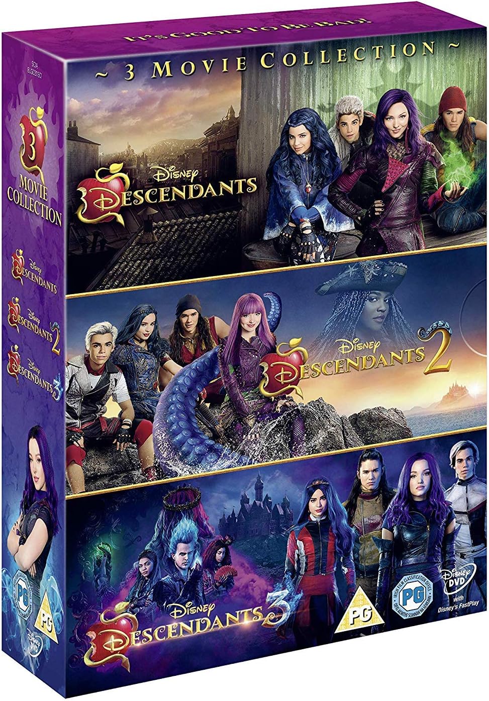 Disney Descendants 1-3 DVD Boxset [2019]