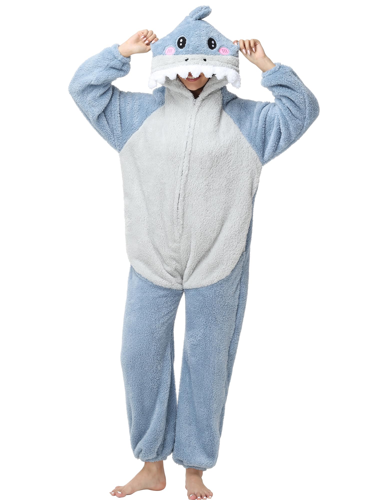 LATH.PIN Pijama Kigurumi para adulto, unisex, disfraz de disfraz de noche de Onesies Pilou Pilou Ropa de dormir para carnaval, Halloween, Navidad