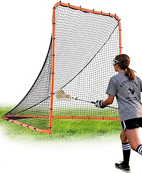 VEVOR Portable Lacrosse Goal - Complete Training Accessory Set with Extended Coverage for Youth and Adults
