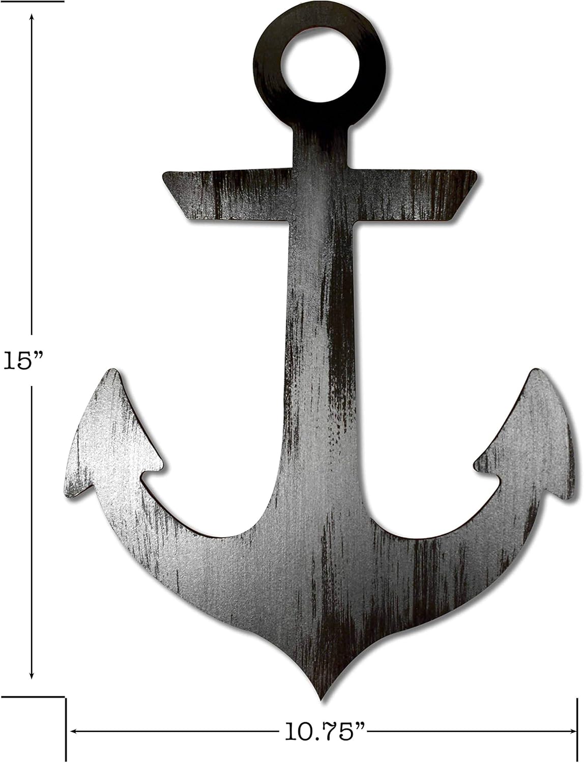 Letter2Word Wall Decor - Curved Anchor Original Word Wall Art, Neutral Color