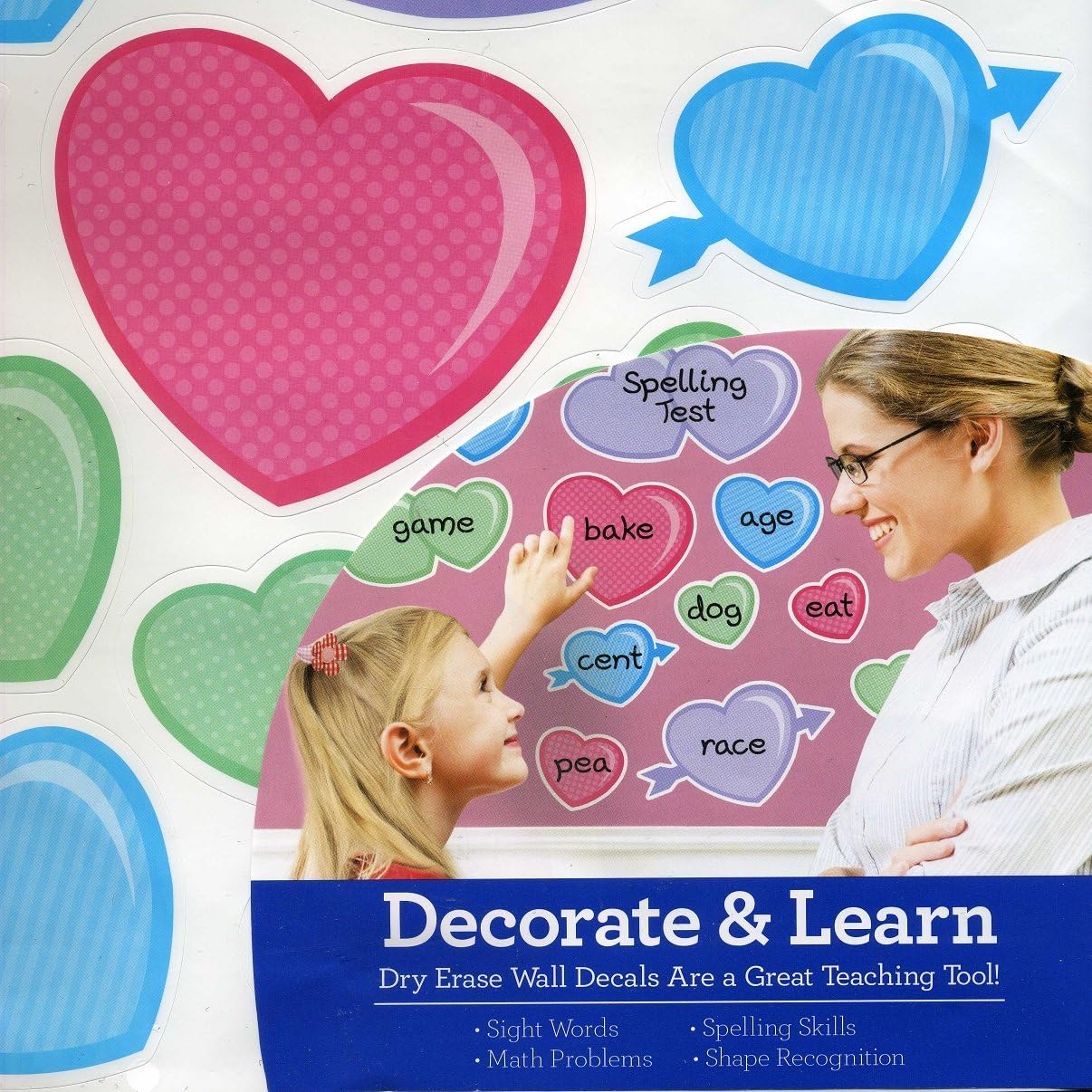 ArtSkills Dry Erase Wall Decals Decorate And Learn