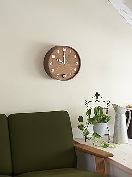 Amazon.com: Lemnos Cuckoo Watch Analog Natural Color Wood