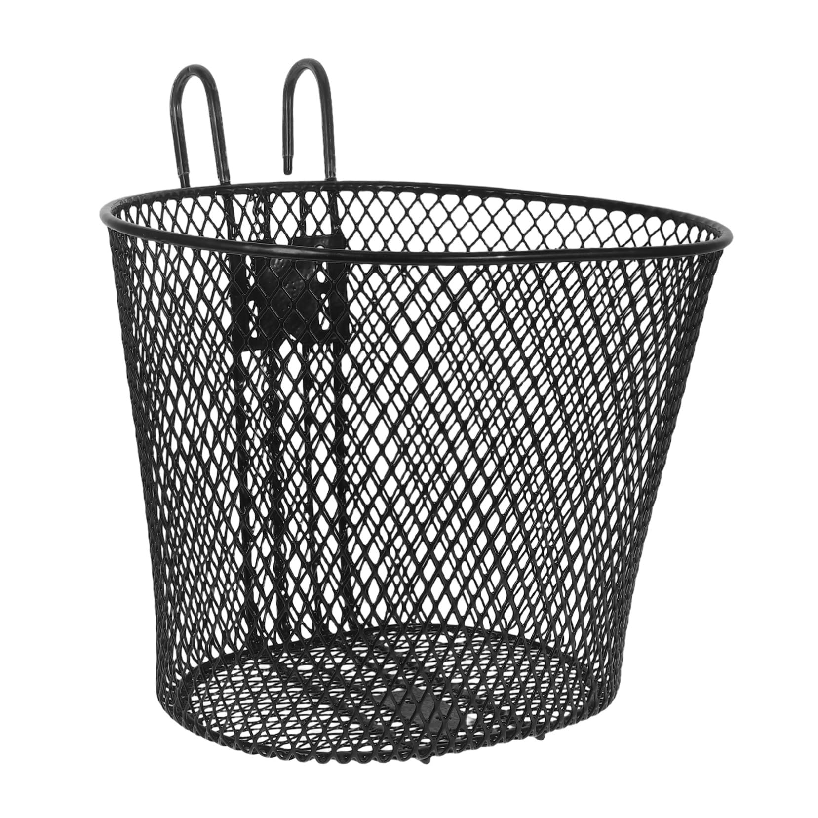 UPKOCH Cesta de Bicicleta Gancho de Hierro Negra Desmontable