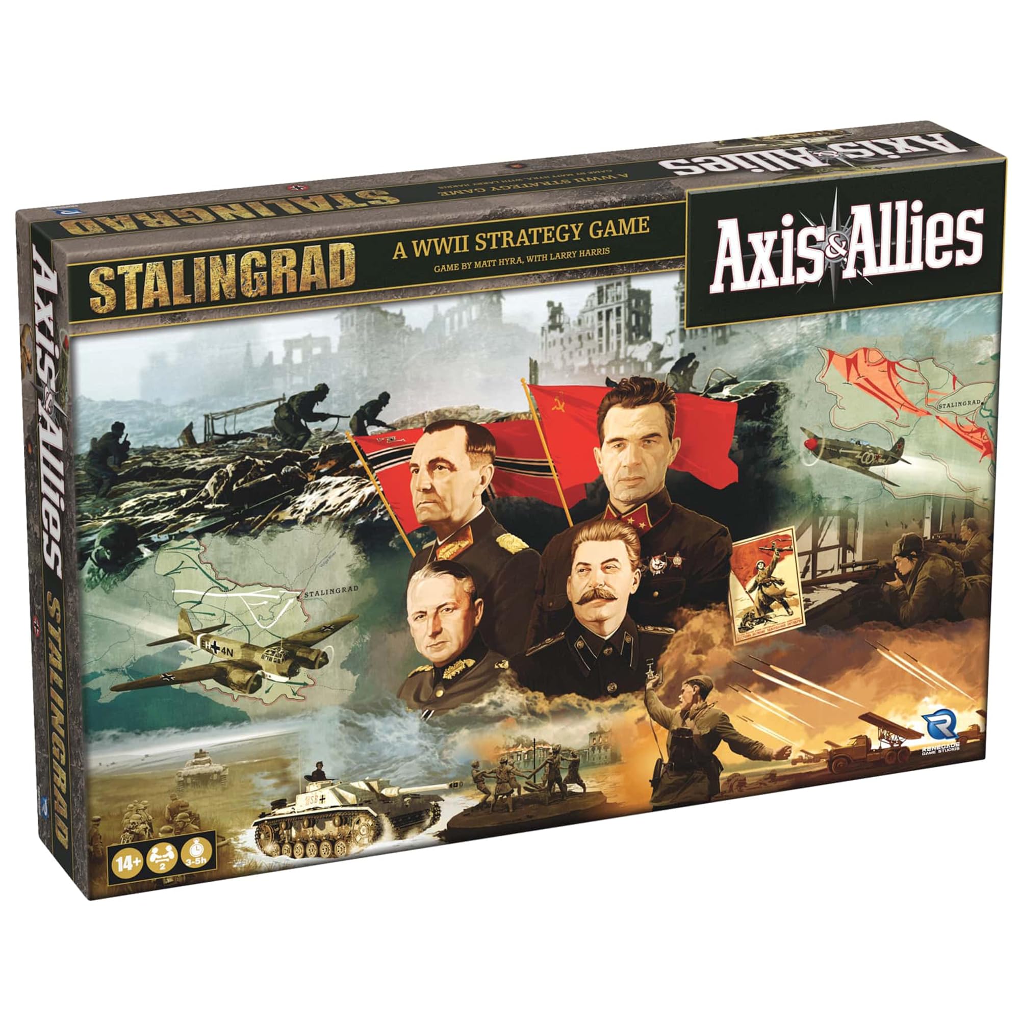 Amazon.com: Renegade Game Studios Games Axis & Allies Stalingrad